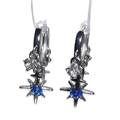 💐50% OFF ! Celestial Dangle Hoop Earrings – From desk to dance floor 🌙👗【Limited Offer】