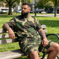 💥 50% OFF FLASH SALE! Men’s Camo Print T-Shirt & Shorts Set – Breathable, Lightweight for Summer 🏕️😎 【Limited Time】