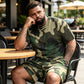 💥 50% OFF FLASH SALE! Men’s Camo Print T-Shirt & Shorts Set – Breathable, Lightweight for Summer 🏕️😎 【Limited Time】