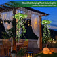 💐50% OFF! Solar-Powered Hanging Milan Grass Light – Elegant Garden Decor 🏮✨【Limited Time】