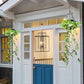 💐50% OFF! Solar-Powered Hanging Milan Grass Light – Elegant Garden Decor 🏮✨【Limited Time】