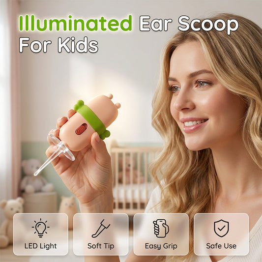 💐 50% OFF! Kids‘ Safety Ear Scoop – Soft Silicone Tip, Painless Cleaning 👶✨ 【Limited Time】