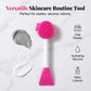 🧴50% OFF! Dual-Ended Silicone Face Brush – Soft & Gentle on Skin ✨🫧 【Limited Time】
