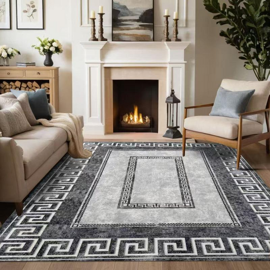 ⏰ LAST DAY -50% OFF! Non-Slip Low Pile Rug – Grips Floor, Easy Clean 🔥🧹 【Flash Sale】
