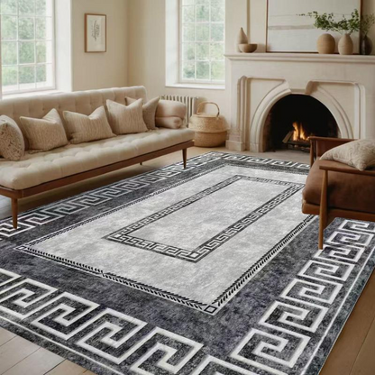 ⏰ LAST DAY -50% OFF! Non-Slip Low Pile Rug – Grips Floor, Easy Clean 🔥🧹 【Flash Sale】
