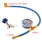 🎯 60% OFF! R134a AC Hose with Precision Gauge – Easy-to-Read Dial, Professional Grade 📊🚛 【Flash Sale】