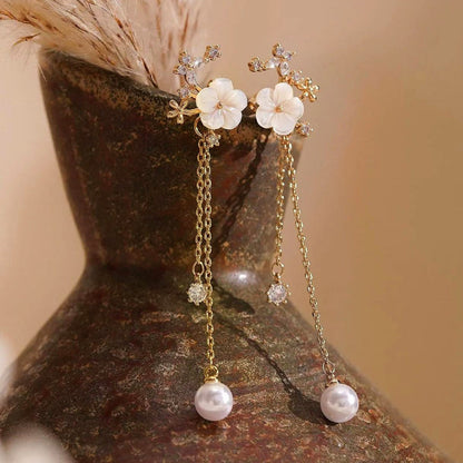 💎 50% OFF – LIMITED STOCK! Convertible Flower Dangle Earrings – 3-in-1 Design, Hypoallergenic & Shiny 🌸⚡【Grab Yours Now】