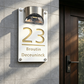 💥 50% OFF FLASH SALE! Solar LED House Number Light – Auto On at Dusk, IP44 Waterproof ☀️🌙【Limited Time】