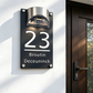 💥 50% OFF FLASH SALE! Solar LED House Number Light – Auto On at Dusk, IP44 Waterproof ☀️🌙【Limited Time】