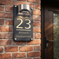 💥 50% OFF FLASH SALE! Solar LED House Number Light – Auto On at Dusk, IP44 Waterproof ☀️🌙【Limited Time】