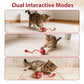 💐 50% OFF FLASH SALE! Interactive Cat Toy Ball – Automatic Rolling & LED Lights 🐱⚡【Limited Time】