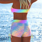 ⚡ FLASH SALE: 50% OFF! Women‘s Bikini Set – Adjustable Drawstring, Boy Shorts ☀️👙 【Limited Time】