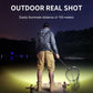 ⏳LAST DAY SALE 66% OFF !!📢5-LED Rechargeable Headlamp with 3 Modes，Lightweight, Long Battery Life.