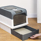 💥 50% OFF FLASH SALE! Foldable Drawer-Style Cat Litter Box – Space-Saving & Easy-Clean 🐱🧺 【Limited Time】