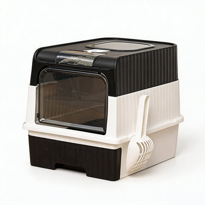 💥 50% OFF FLASH SALE! Foldable Drawer-Style Cat Litter Box – Space-Saving & Easy-Clean 🐱🧺 【Limited Time】