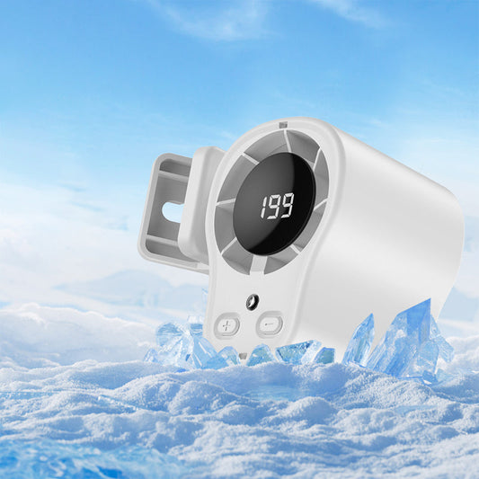 💥 50% OFF FLASH SALE! Hands-Free Personal Cooling Fan – LED Display, 3 Speeds ❄️🌀 【Limited Time】