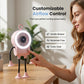 🤖💨 LIMITED-TIME 50% OFF! Flexible Robot Desk Fan with LED Light – Cute Anime Design, 360° Bendable Neck, 5 Speeds – Perfect for Office, Bedroom or Study Session 📚✨
