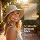 🍃💨😌 LIMITED-TIME 50% OFF! Breathable Summer Sun Hat – Wide Brim with Cute Bowknot, Quick-Dry Fabric, Adjustable Inner Band – Keep Cool & Chic All Day Long 🌞🌊