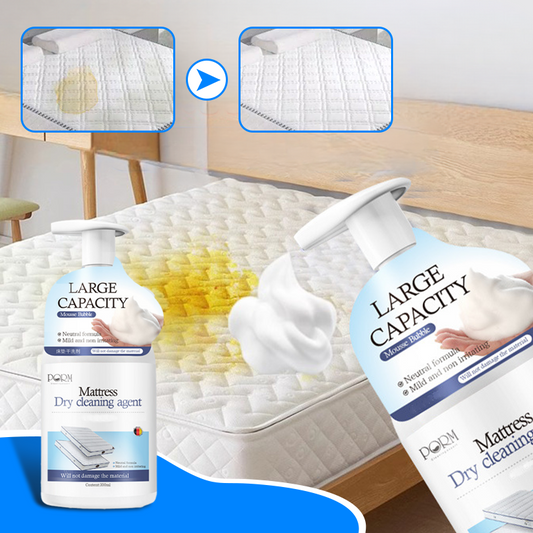 🔥 50% OFF FLASH SALE! Powerful Mattress Yellow Stain Cleaner – Removes Sweat, Urine & Body Oil Fast ⏰🧼 【Limited Time】