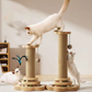 🐾 2026 Sale — Over 13,900 Sold! 🐱 Multifunctional Cat Activity Center with Scratcher and Toys – Sisal Post, Ball Track & Feather Toy 🎯