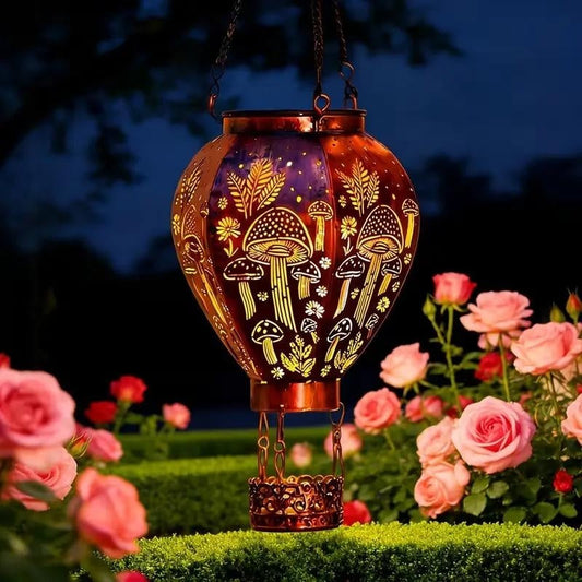 💐50% OFF! Solar-Powered Hot Air Balloon Lantern – Glowing Magic for Your Garden Nights 🎈✨【Limited Stock】