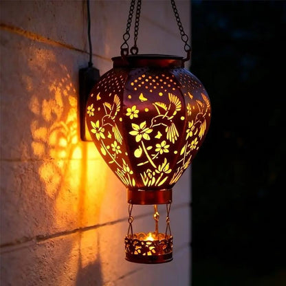 💐50% OFF! Solar-Powered Hot Air Balloon Lantern – Glowing Magic for Your Garden Nights 🎈✨【Limited Stock】