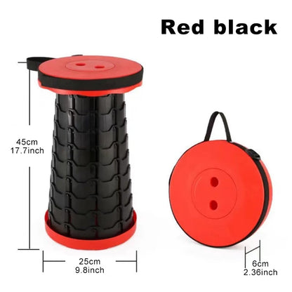 🎯 60% OFF – TODAY ONLY! Retractable Folding Stool – Heavy Duty Up to 150kg, Ultra-Portable 🏕️📦 【Grab It Now】