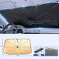 🌀🔄📦 Bendable Windshield Sunshade Umbrella for Car – Flexible Frame, Easy to Fold & Store, Protects Dashboard from Sun Damage 🚗🛡️🌞
