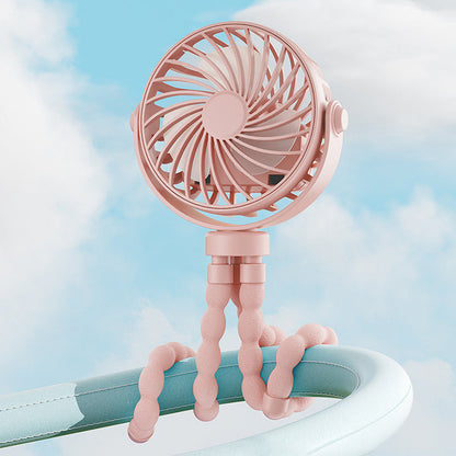 🔥50% OFF ! Mini Handheld Multi-Function Octopus Fan – Creative Design & Quiet Operation 🤫📌【Limited Offer】