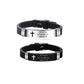 🔔50% OFF! Inspirational Cross Bracelet with Bible Verses – Modern Design, Versatile Use 📜💫【Limited Offer】