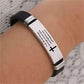 🔔50% OFF! Inspirational Cross Bracelet with Bible Verses – Modern Design, Versatile Use 📜💫【Limited Offer】