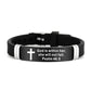 🔔50% OFF! Inspirational Cross Bracelet with Bible Verses – Modern Design, Versatile Use 📜💫【Limited Offer】