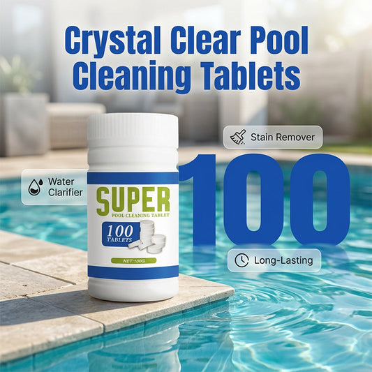 🌊50% OFF! Multi-Action Pool Cleaning Tablets – Full Cleaning & Safe to Use 🧴🫧【Limited Offer】