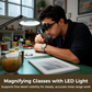 🔍 LIMITED-TIME 50% OFF! ✨ Precision LED Magnifier Glasses – Interchangeable Lenses, HD Optics, Hands-Free 💡