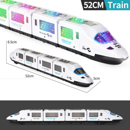 🚂⚡ LIMITED-TIME 50% OFF! ✨🎶 Electric Bullet Train Toy – Super Fast, Flashing Lights, Bump & Go Action, Built-in Music for Non‑Stop Fun 🚀🔊🎉