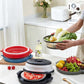 🍲💨🧼 LIMITED-TIME 50% OFF! Collapsible Microwave Cover with Base Mat – Splatter-Proof, BPA-Free, Folds Flat for Easy Storage. Keep Your Microwave Clean & Odor-Free! 🧽✨🍽️