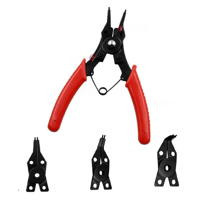 🦾🔩💪 LIMITED-TIME 50% OFF! 4-in-1 Snap Ring Pliers Set – Internal & External, Swappable Tips, Ergonomic Non-Slip Grip, Ideal for Mechanics, HVAC, and Home Maintenance 🛠️📦