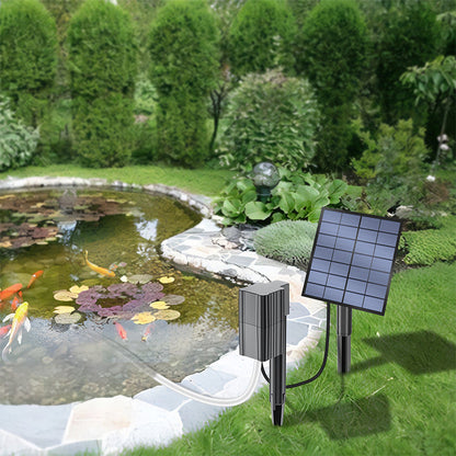 🔥LIMITED TIME 50% OFF!🔥   ☀️ Solar pond aerator with built-in air pump🐟
