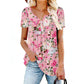 👚 LIMITED-TIME 50% OFF! ✨ Women’s Flowy Floral Button-Up Tee – Casual, Breezy, Versatile 🌸