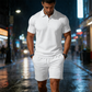 🔥While Supplies Last 49% OFF!🎉Men's Summer 2-Piece Polo & Shorts Set