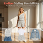 🏆50% OFF🔥Women's Striped Sleeveless Top & Shorts Set