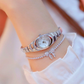 ⌚ 50% OFF NOW! 💎 Women's Rhinestone Bracelet Watch – Sparkling bezel & adjustable link band – Elegant timepiece, perfect for daily wear or dressing up ✨