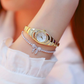 ⌚ 50% OFF NOW! 💎 Women's Rhinestone Bracelet Watch – Sparkling bezel & adjustable link band – Elegant timepiece, perfect for daily wear or dressing up ✨