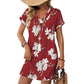 🎁50% OFF💥Women's Summer Casual V-Neck T-Shirt Dress🌸