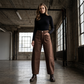 🌸💃 LIMITED TIME 50% OFF! 🌀Wide-Leg High-Waist Trousers – Flowy, comfy & effortlessly chic.