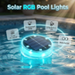 Waterproof Solar RGB LED Lights for Pool and Garden