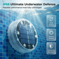 Waterproof Solar RGB LED Lights for Pool and Garden