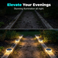 Waterproof Solar RGB LED Lights for Pool and Garden