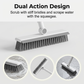 🛁🧴💪 LIMITED-TIME 50% OFF! Ergonomic Corner & Grout Scrubber with Squeegee – Non-Slip Grip, Hanging Hook, No More Stained Tiles or Wet Floors – Your Bathroom Cleaning Hero 🦸‍♀️🌟