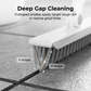 🛁🧴💪 LIMITED-TIME 50% OFF! Ergonomic Corner & Grout Scrubber with Squeegee – Non-Slip Grip, Hanging Hook, No More Stained Tiles or Wet Floors – Your Bathroom Cleaning Hero 🦸‍♀️🌟